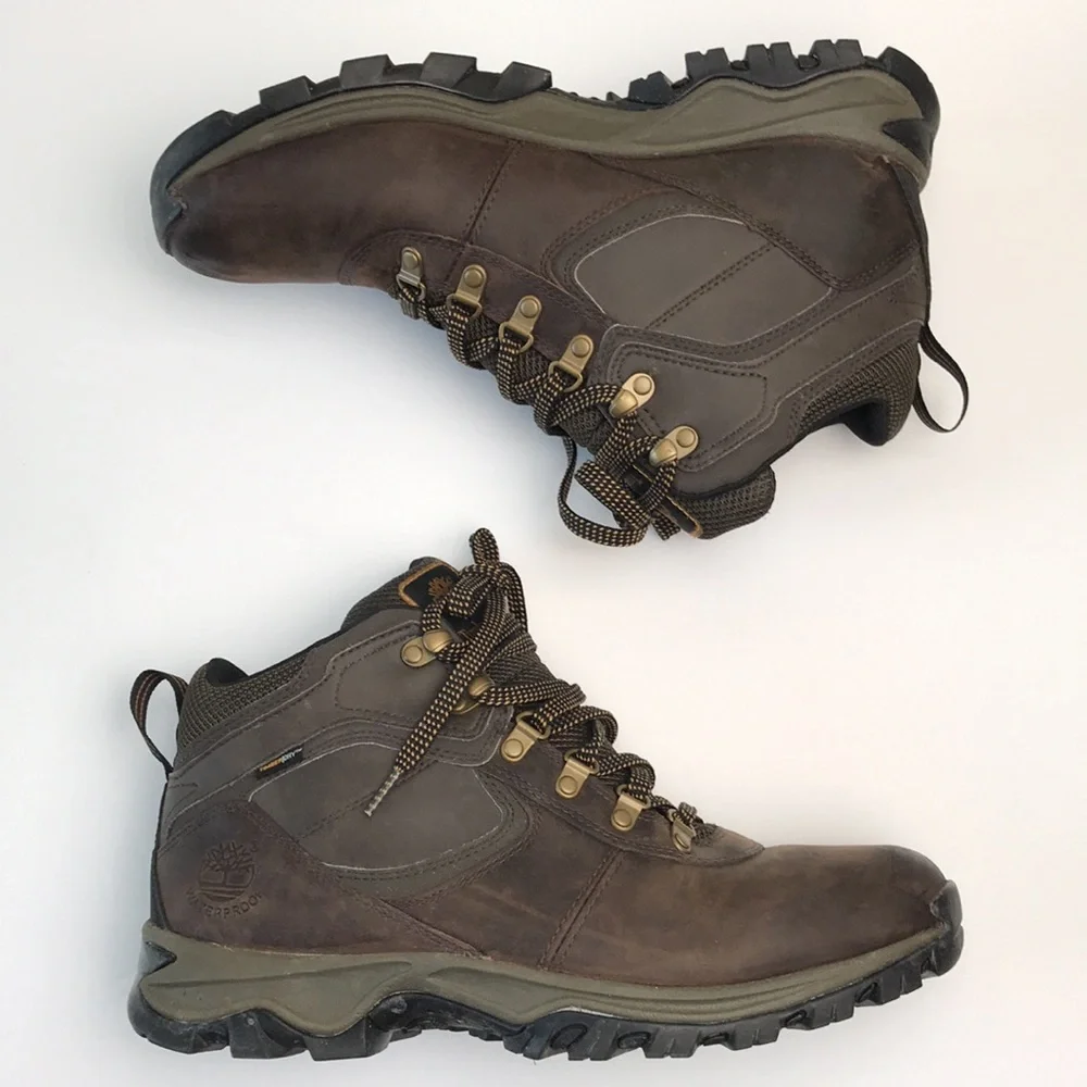 Timberland Mt. Maddsen Mid Waterproof Hiking Boots Sz 10W